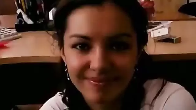 Iranian Student Thought She Was Giving an Interview and Ended up Sucking Cock